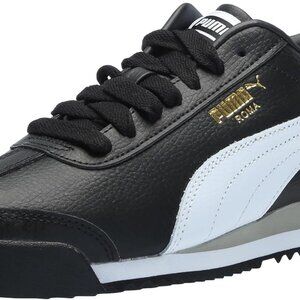 Womens Faux Leather Shoes 7.5 Black White Gray Lightweight Comfortable Casual